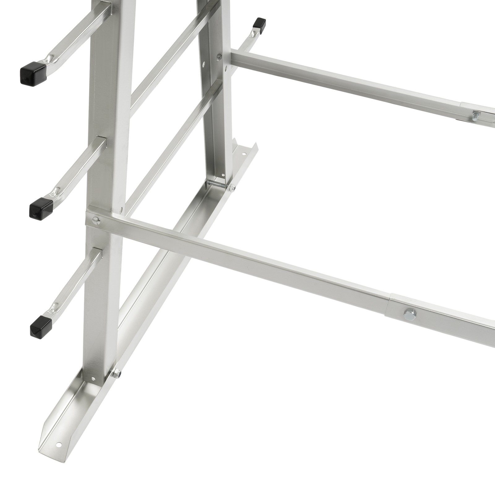 Heavy Duty Steel Horizontal Storage Rack with 7-Tier For Lumber/Pipe Organizer