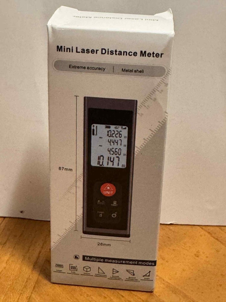 Laser Measuring Tool 197ft Range Laser Tape Measure