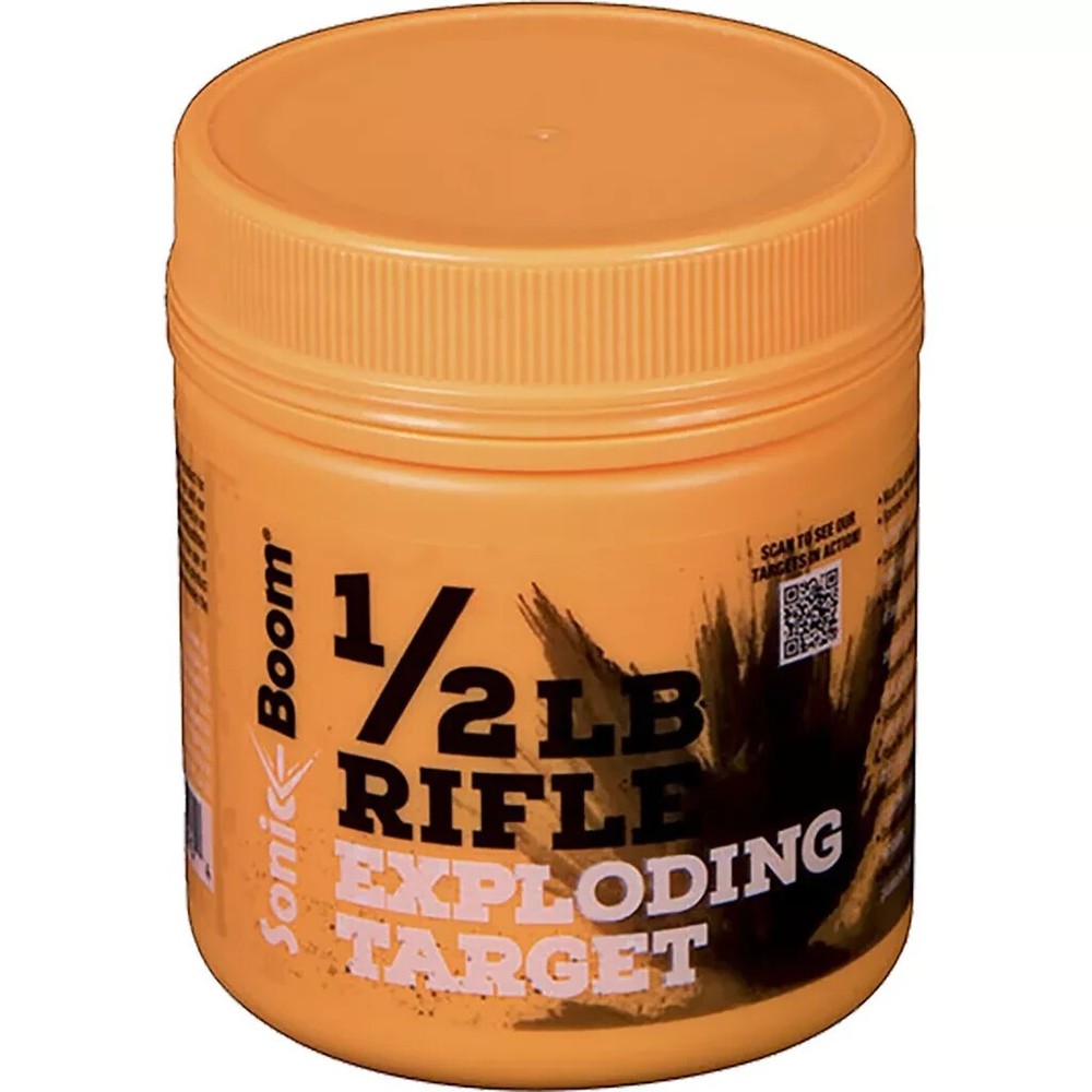 Sonic Boom Exploding Rifle Targets 1/2 lb 4-Pack SBTHP4P