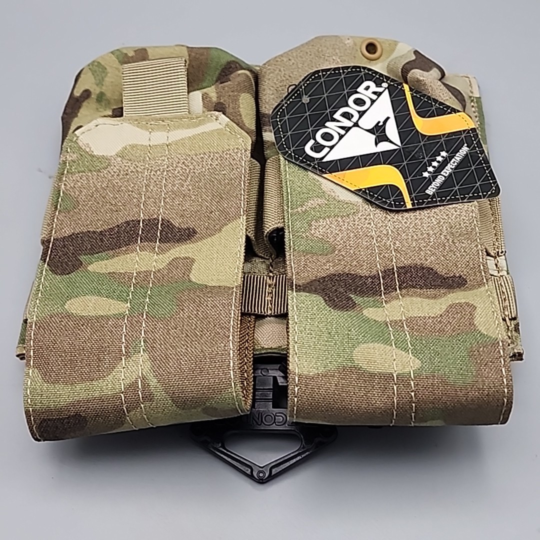 Condor Double M4 Mag Pouch - Scorpion OCP POUCH ONLY