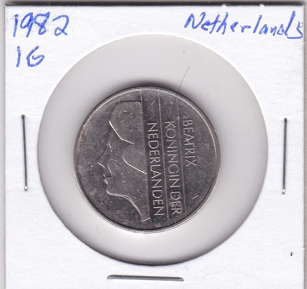 1982 Netherlands 1 Gulden