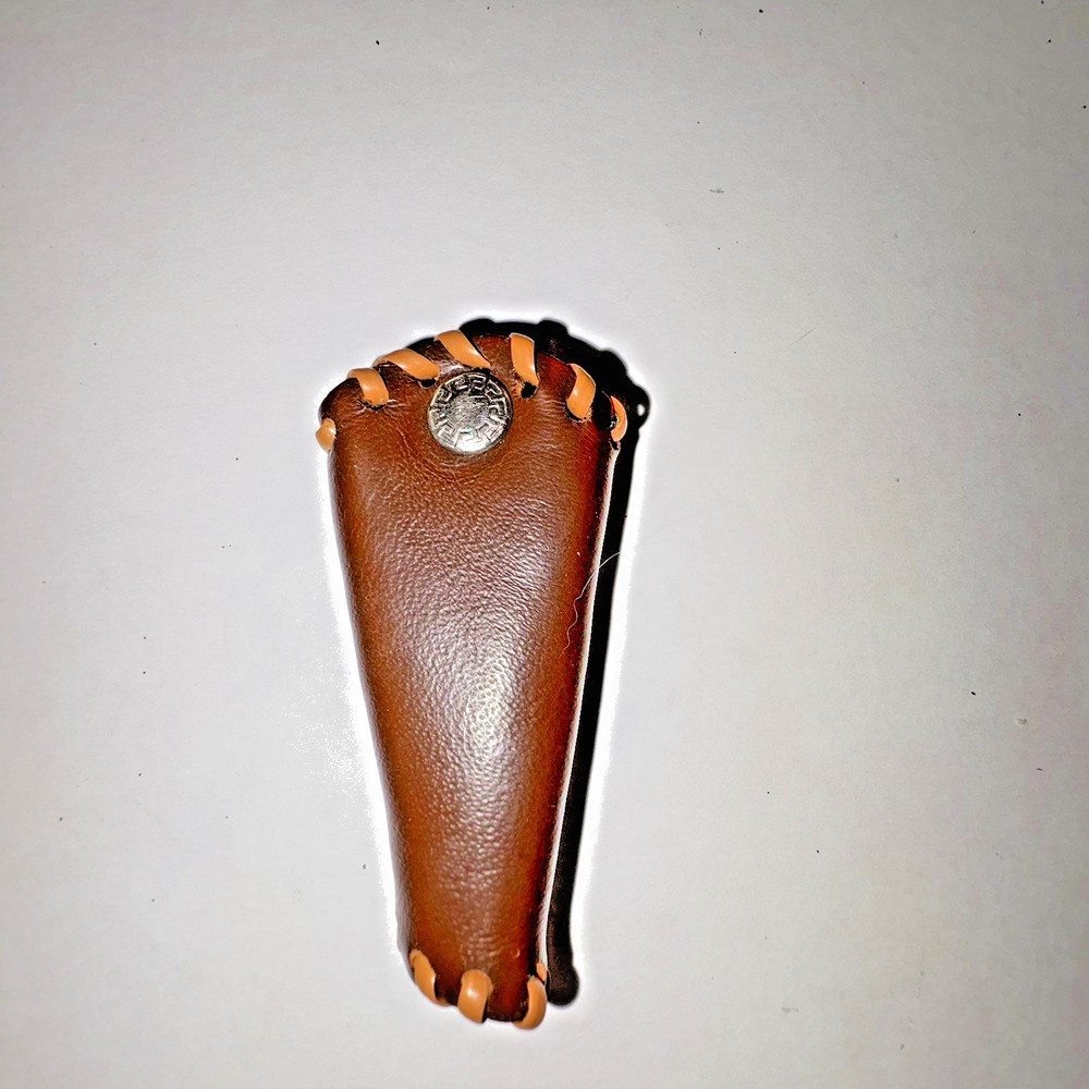 Vintage Holster Shape Leather Key Case Key Chain Holder