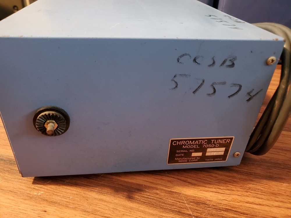 Node Chromatic Tuner 7050 7050-D VINTAGE