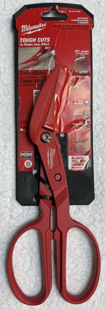 Milwaukee 45 Degree Offset Compound Tinner(48-22-4005)