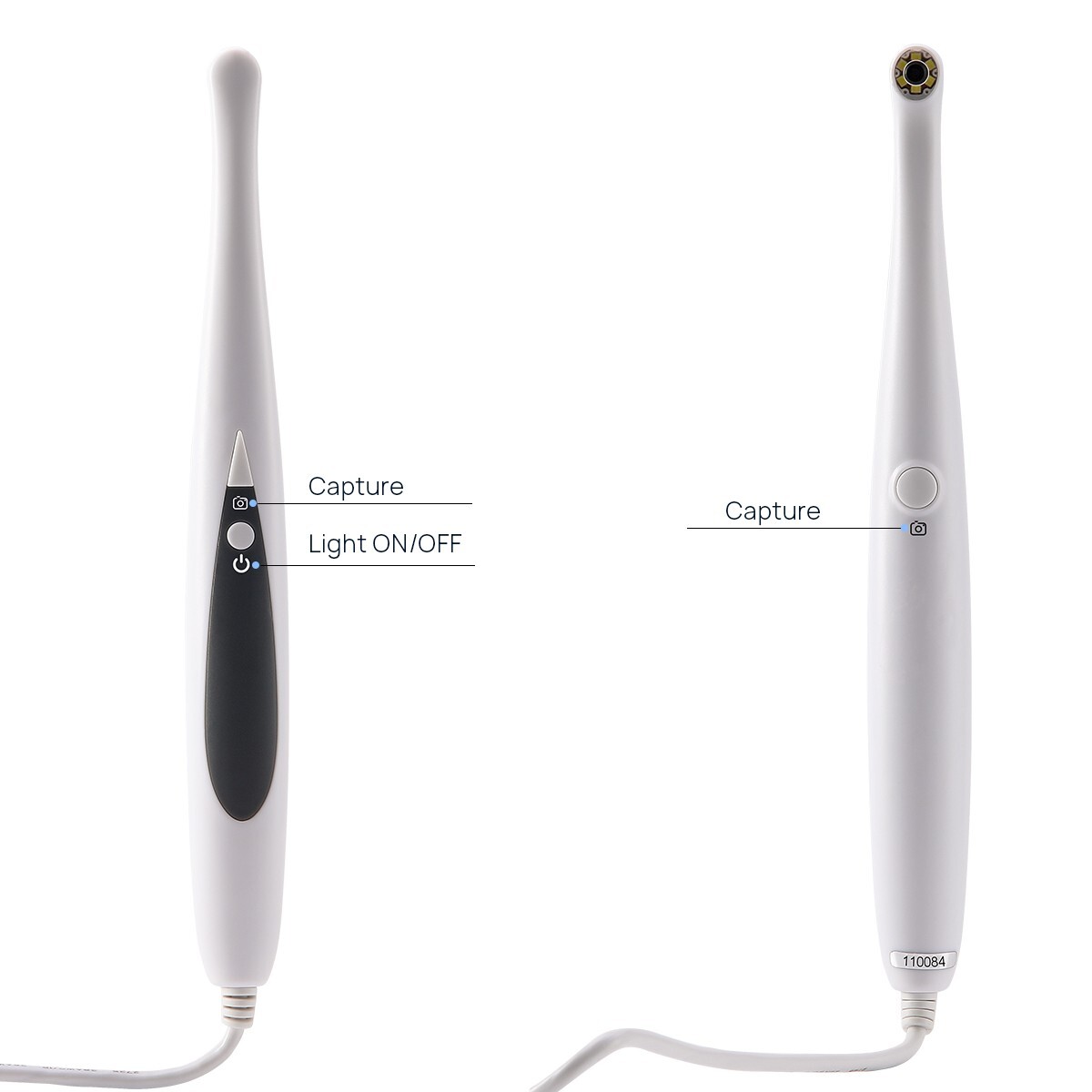 AZDENT Dental Camera Intraoral Focus Digital USB Imaging Intra Oral 6 LED Light