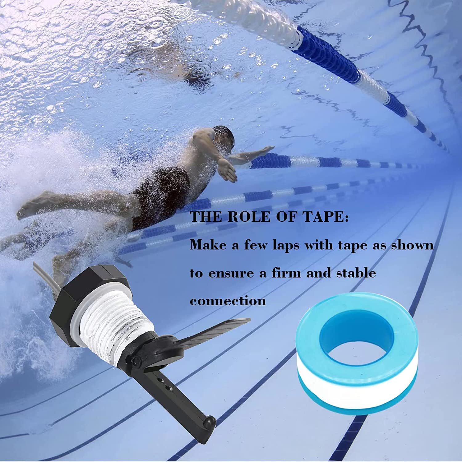 Flow Switch GLX-FLO-RP for Hayward Goldline Salt Chlorine Generator System Pool