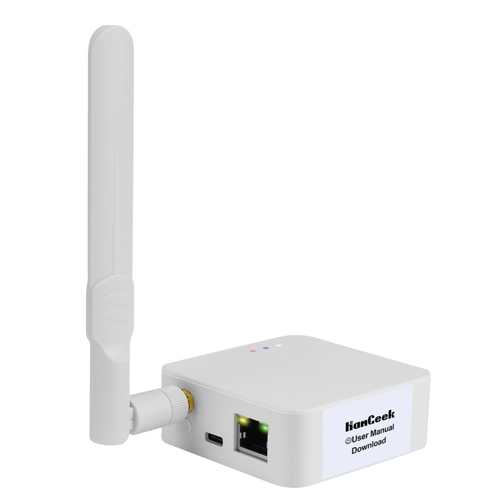 HamGeek HMG-01 Plus POE White Universal ZigBee Gateway ZigBee Coordinator +Cable