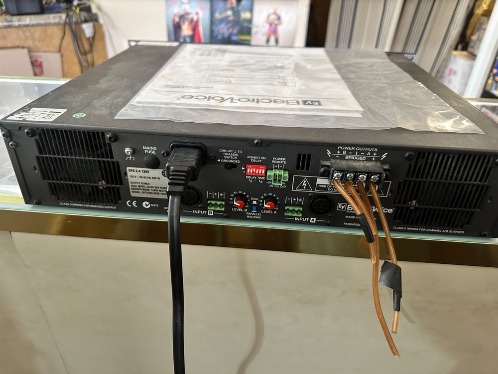 Electro-Voice (EV) CPS2.4 Contractor Precision Series 2-CH Power Amp