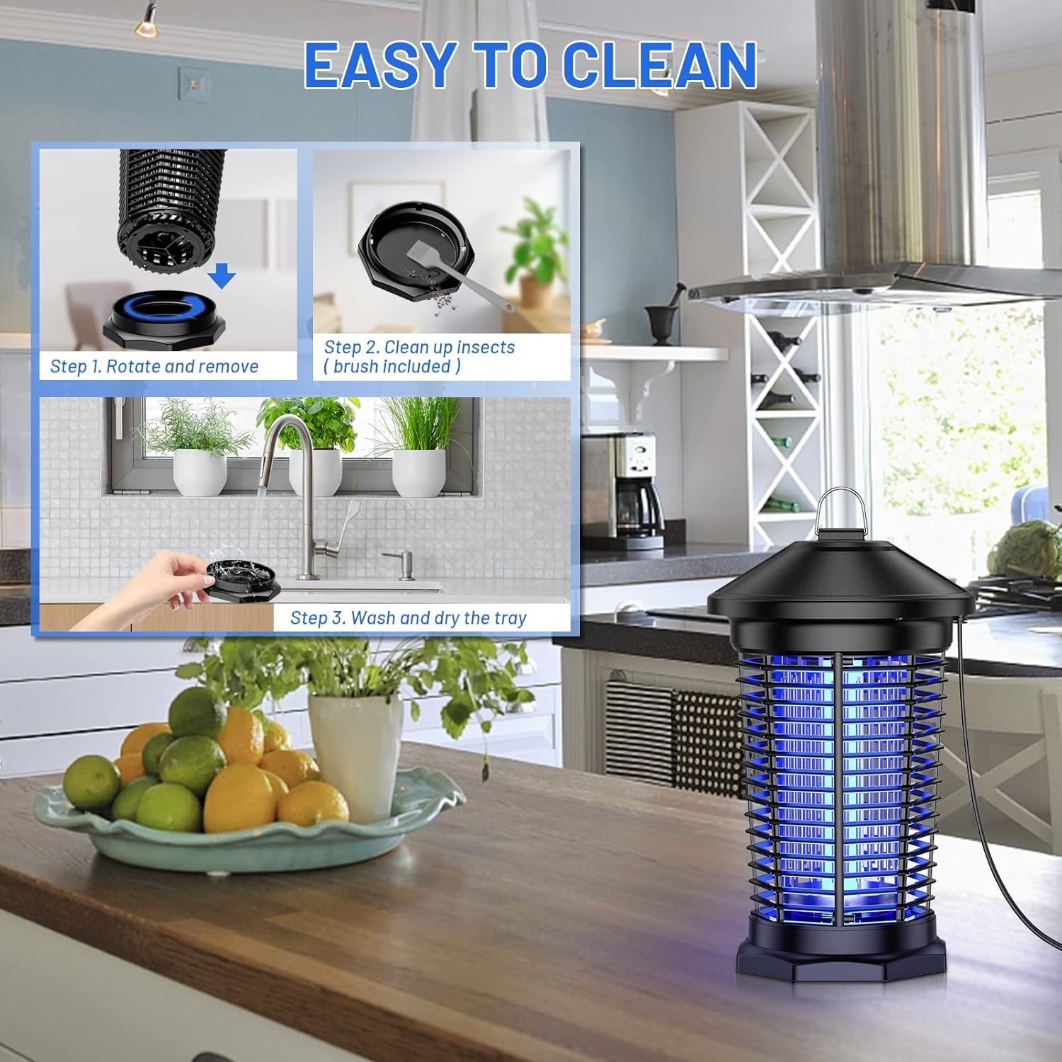 Bug Insect Zapper Killer Indoor Outdoor Outdoor Electric Mosquito Zapper