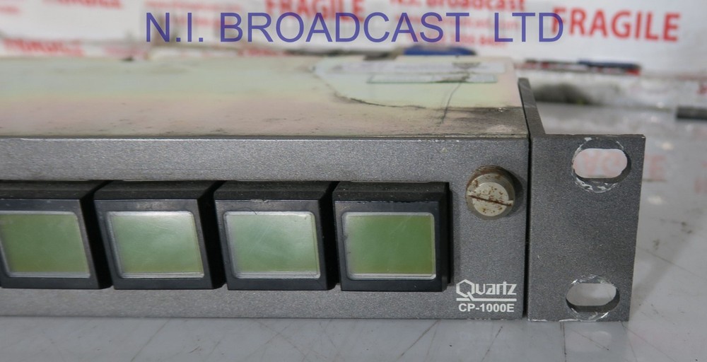 Evertz cp1000e ethernet router control matrix panel