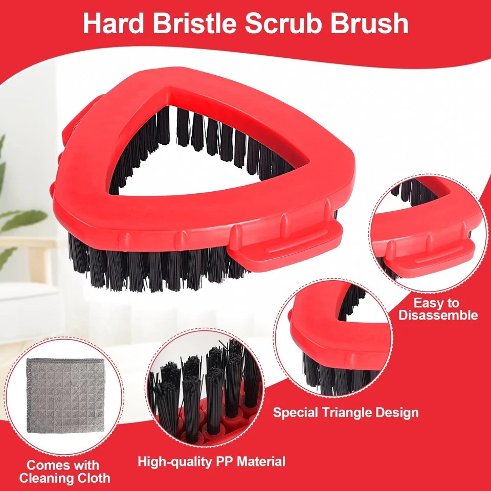 Scrub Brush O-Cedar Rinse Clean 2 Tank System Spin Mop Head Replacement 1 Clean