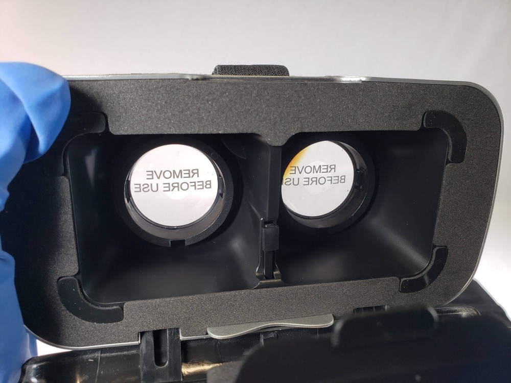 VR Headset for Android - with Built-in Action Button | Virtual Reality Black
