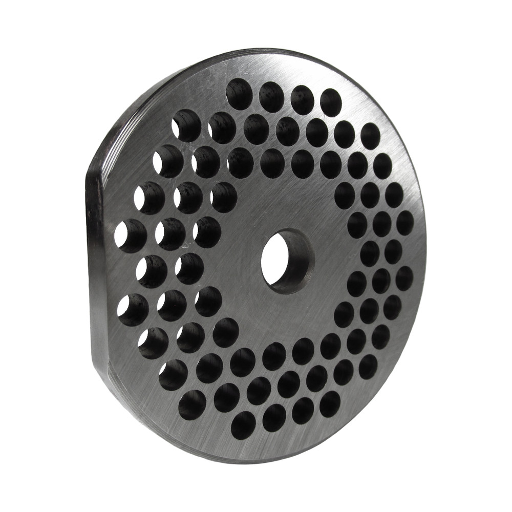 GRINDER PLATE #12 - 3/16 HOLE   W/ 1 FLAT EDGE