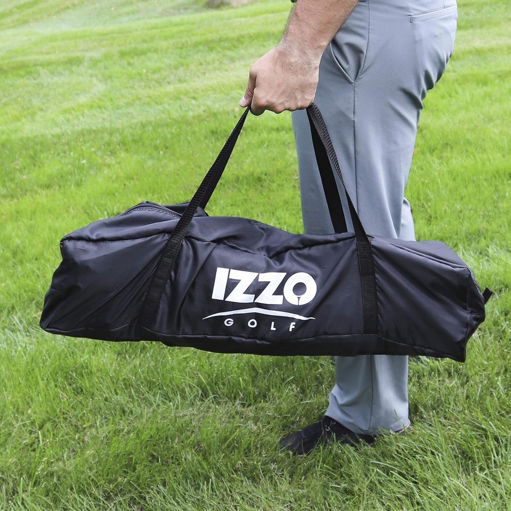 Oversized 12' x 10' Titan Golf Hitting Net - Easy Setup & Strong Support