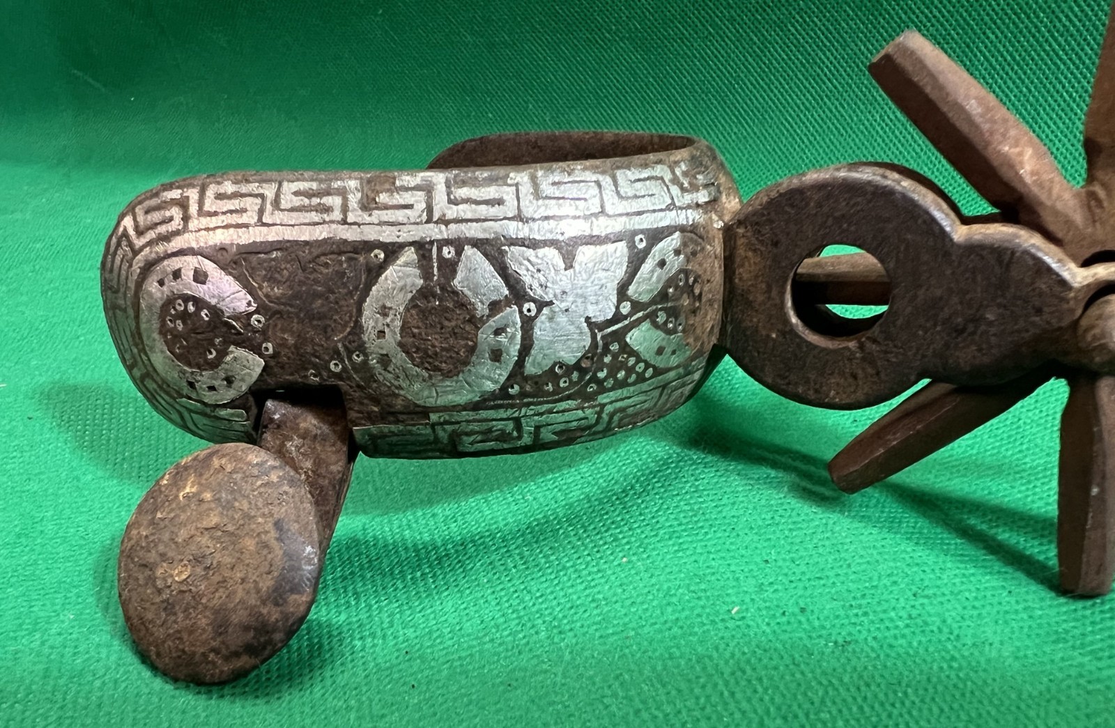 Antique Mexican Iron Spur #1