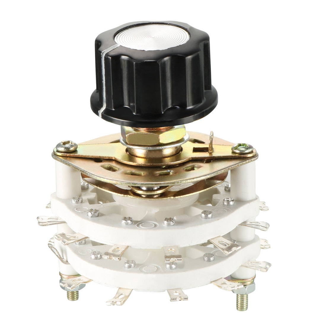 P5T 4 Pole 5 Position 2 Deck Switch Selector Band Channel Rotary