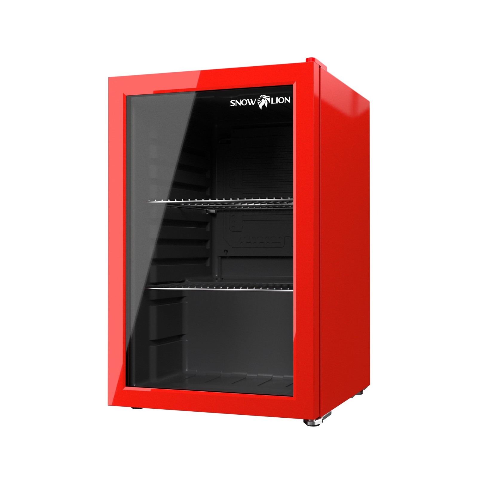 Premium Undercounter Glass Door Mini Fridge, 69L Compact Beverage Fridge with...