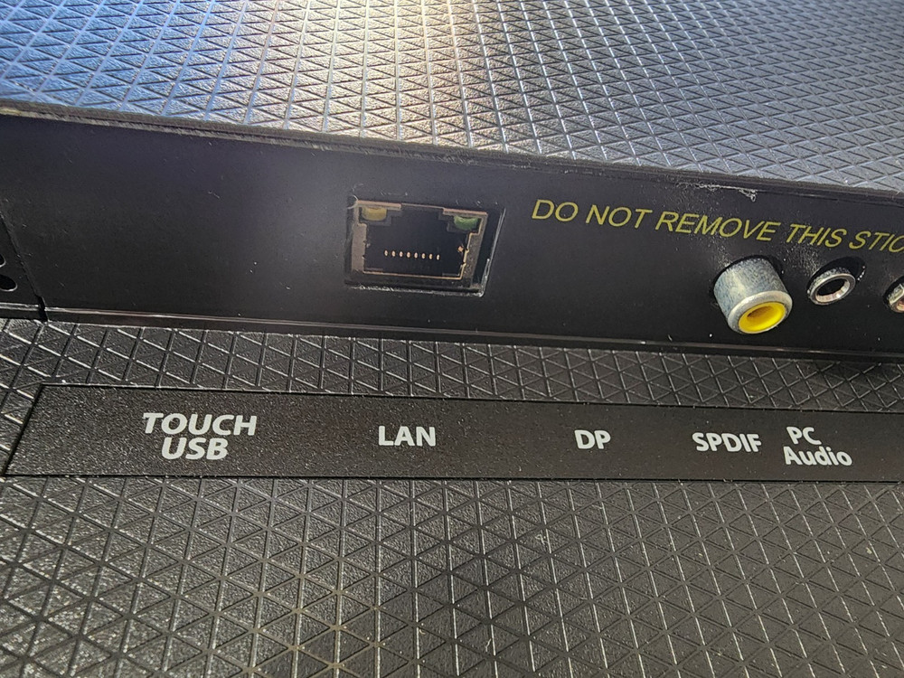 DTEN D7 55" 4K DB0355 All in One Interactive Whiteboard Webcamera TouchScreen