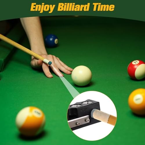 Billiards Pool cue Tips Replacement kit, Professional Pool Cue Tip Repair Kit,