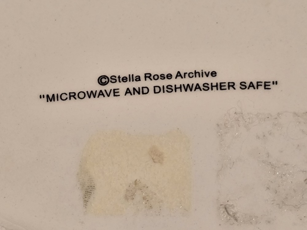 VTG Stella Rose Archive Easter Egg Shaped Dish