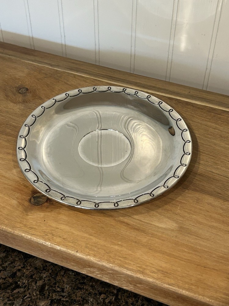 Godinger Silver Art Company, Silverplate  Tea Coffee Cup Saucer 5”