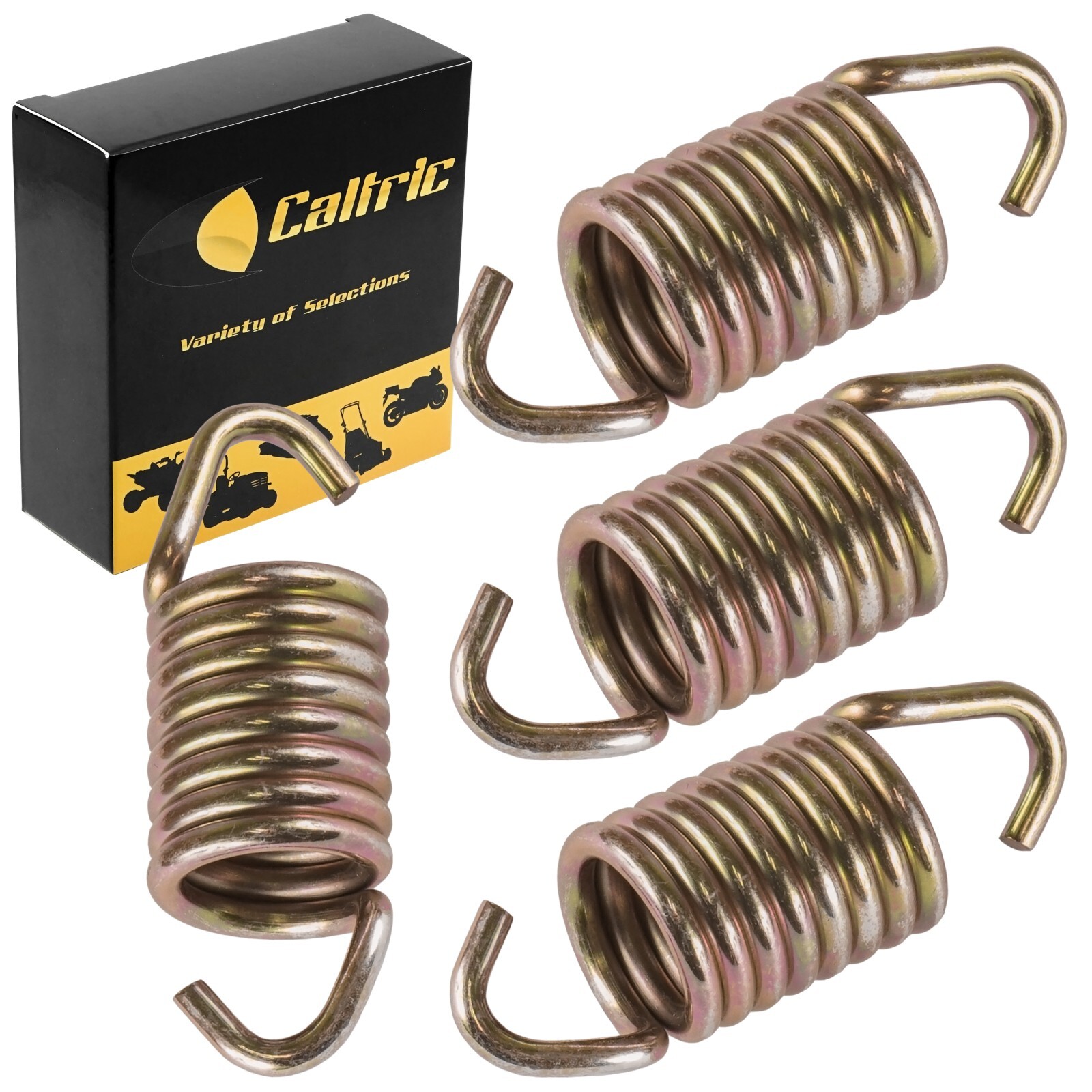 4x Exhaust Muffler Tube Pipe Spring For Polaris 7041687 3081078 7042031