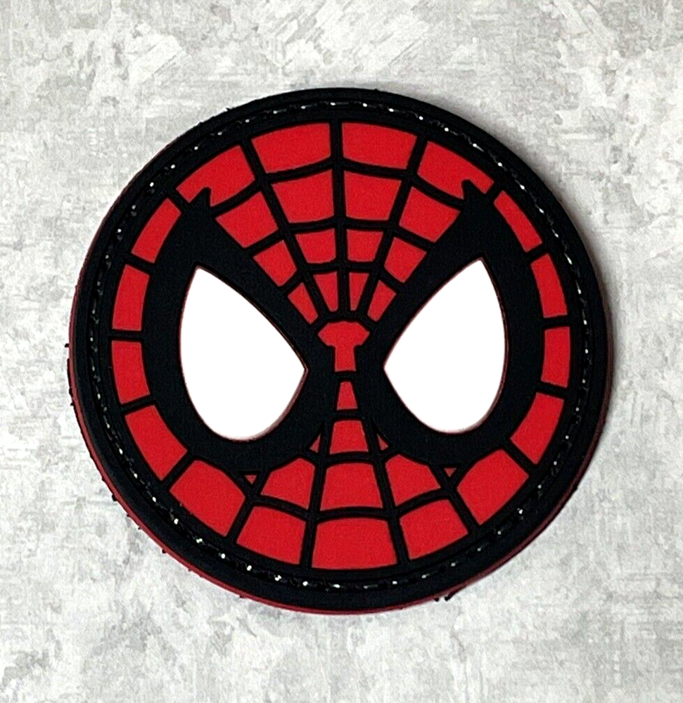Spiderman Tactical PVC Morale Patch, Superhero Patch