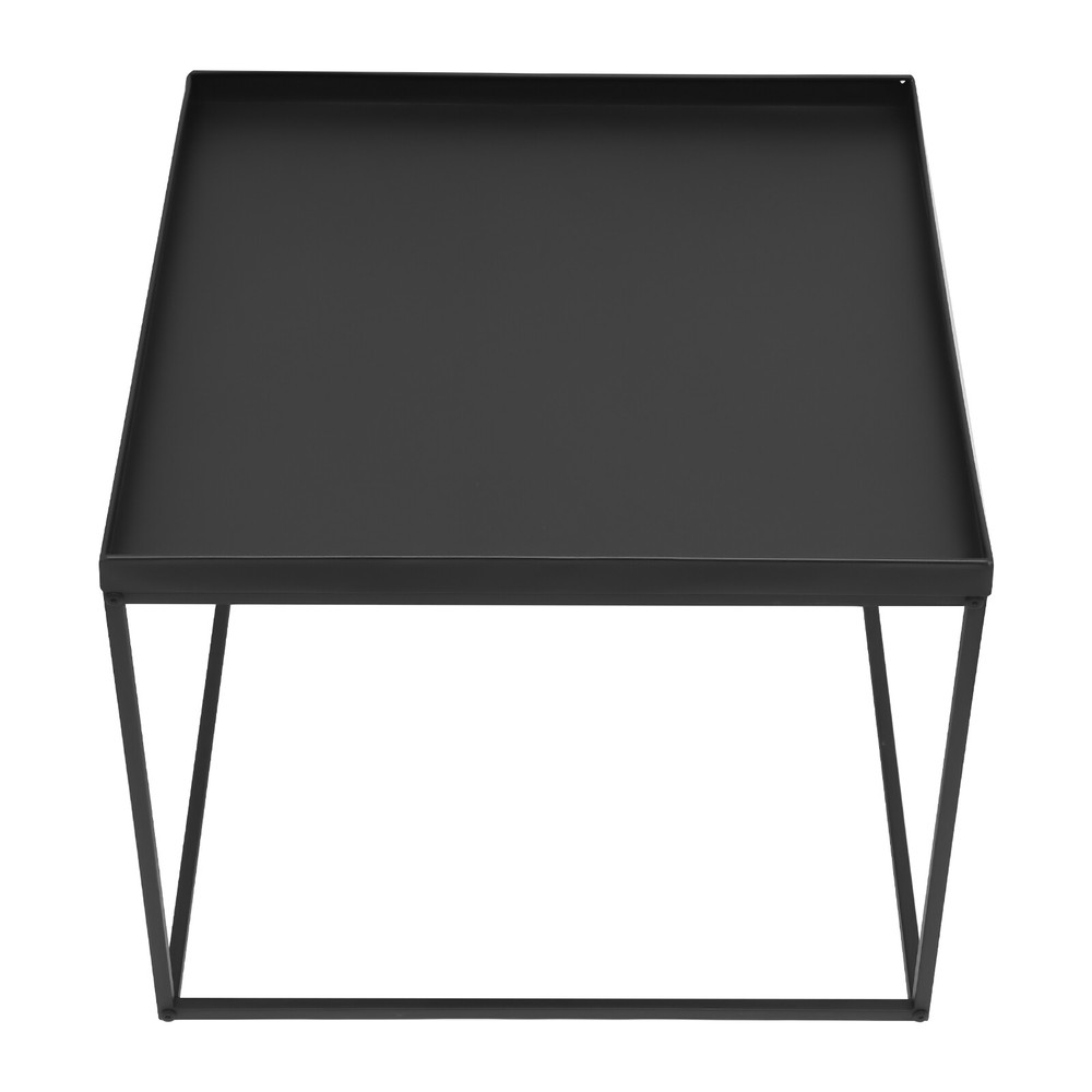 24" Square Table Side End Table Camping Table Portable Metal Frame Table Top New