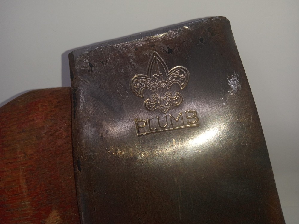 Vintage Plumb Boy Scout Hatchet Axe