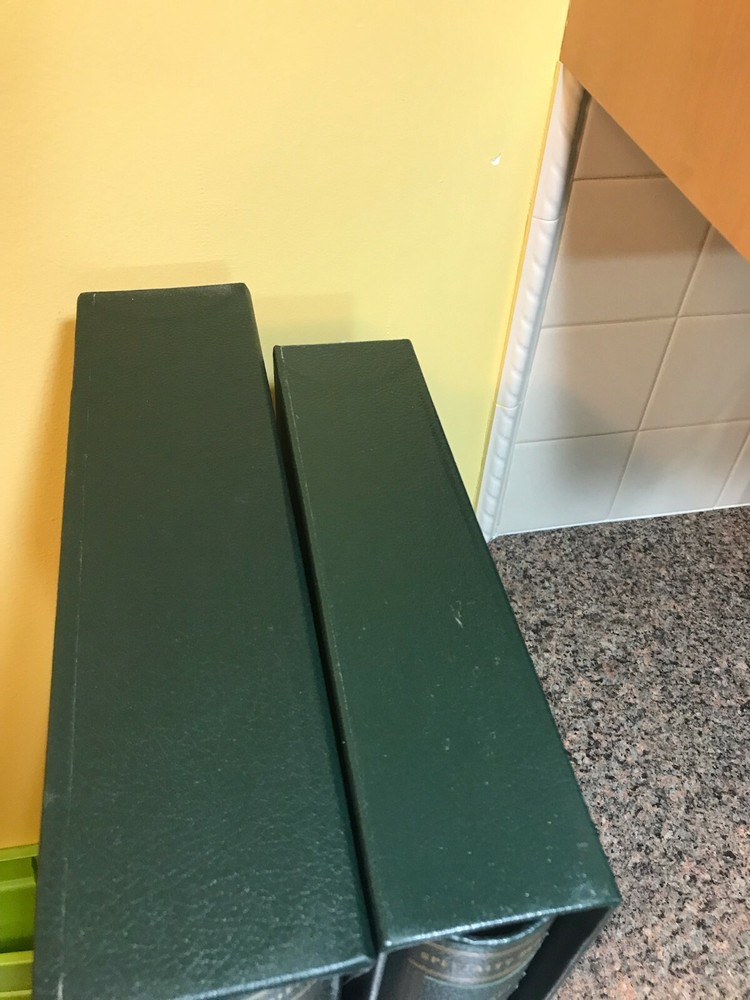 2 Scott Israel Stamp Albums 1948-98 - Over 100 Stamps Included - Great Condition