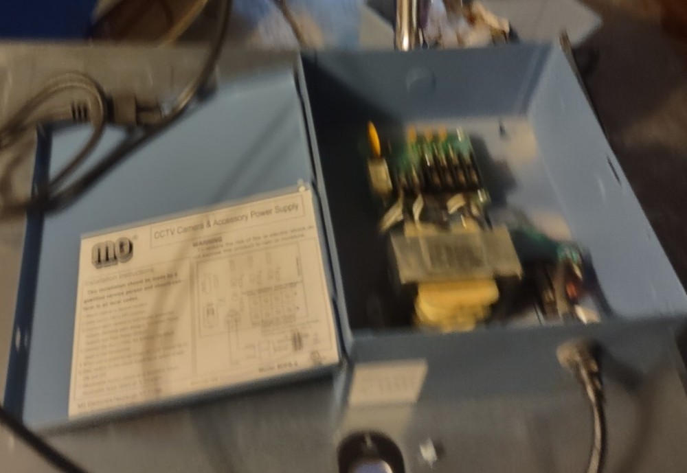 MG Electronics DPS-4-UL 4-Camera 24VAC 4A Distributed Power Supply