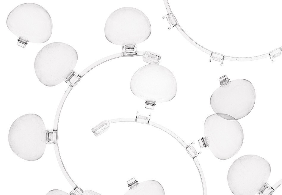 Foscarini Caboche replacement spheres - Transparent 10 pcs