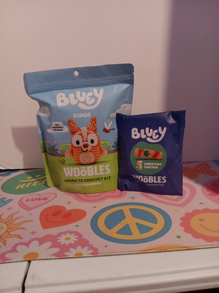 The Woobles x Bluey - Bingo and Christmas Cracker Bundle