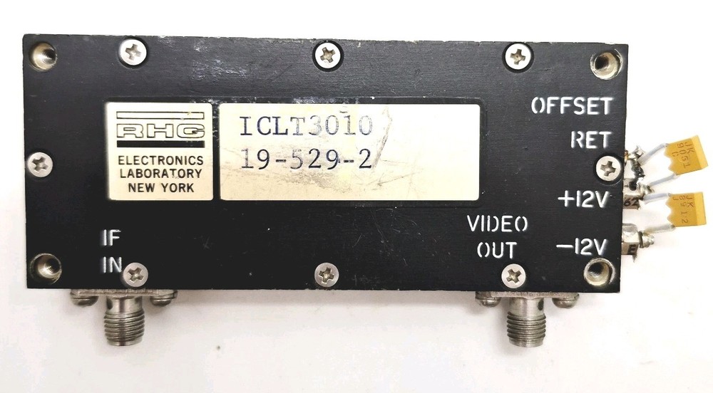 RHG Electronics Laboratory ICLT301019-529-2 RF Amplifier