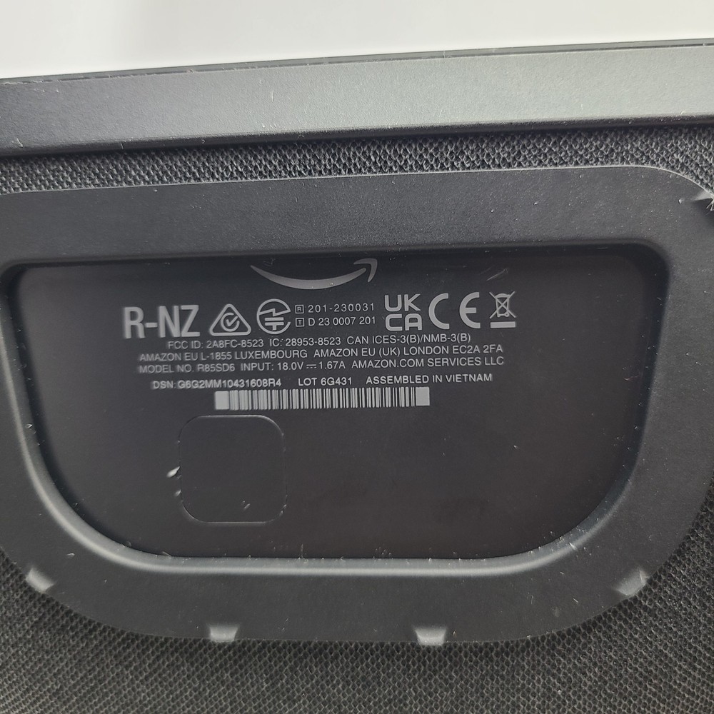 Amazon Echo Show 8 R85SD6 3rd Gen Smart Speaker - Black