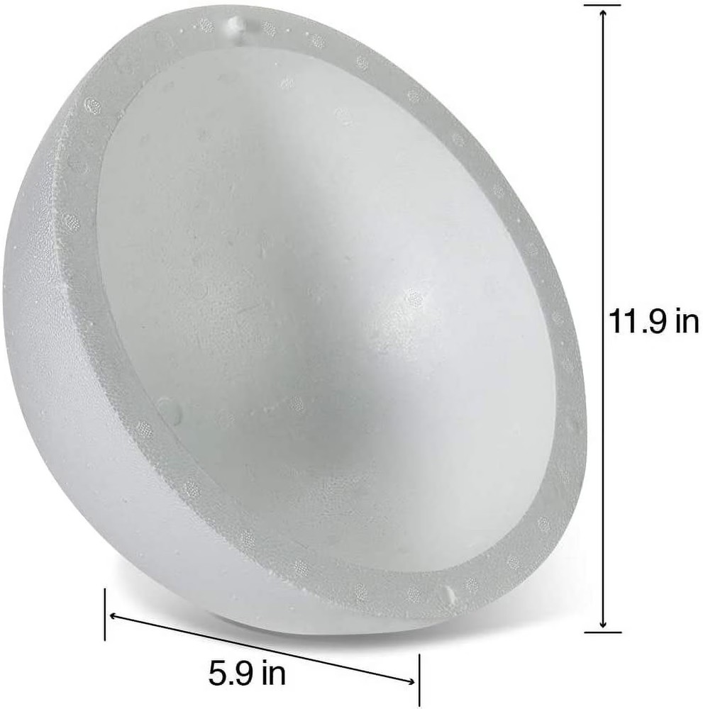 Hollow Foam Half Ball