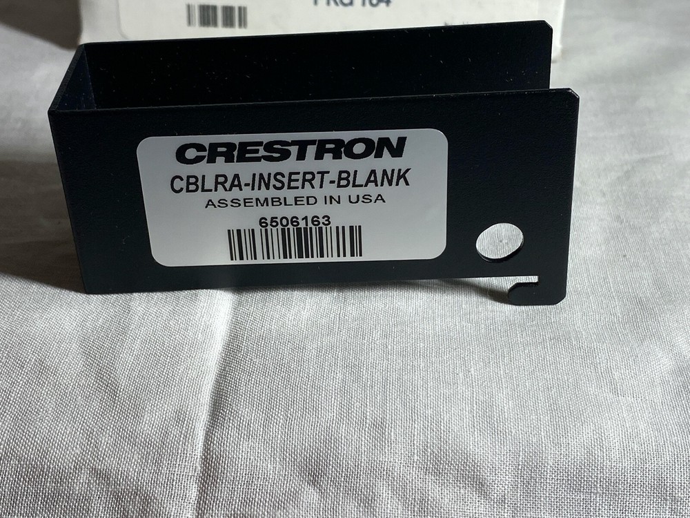 Crestron CBLRA-INSERT-BLANK Spacer Insert for Cable Retractor Mounting Brack STP