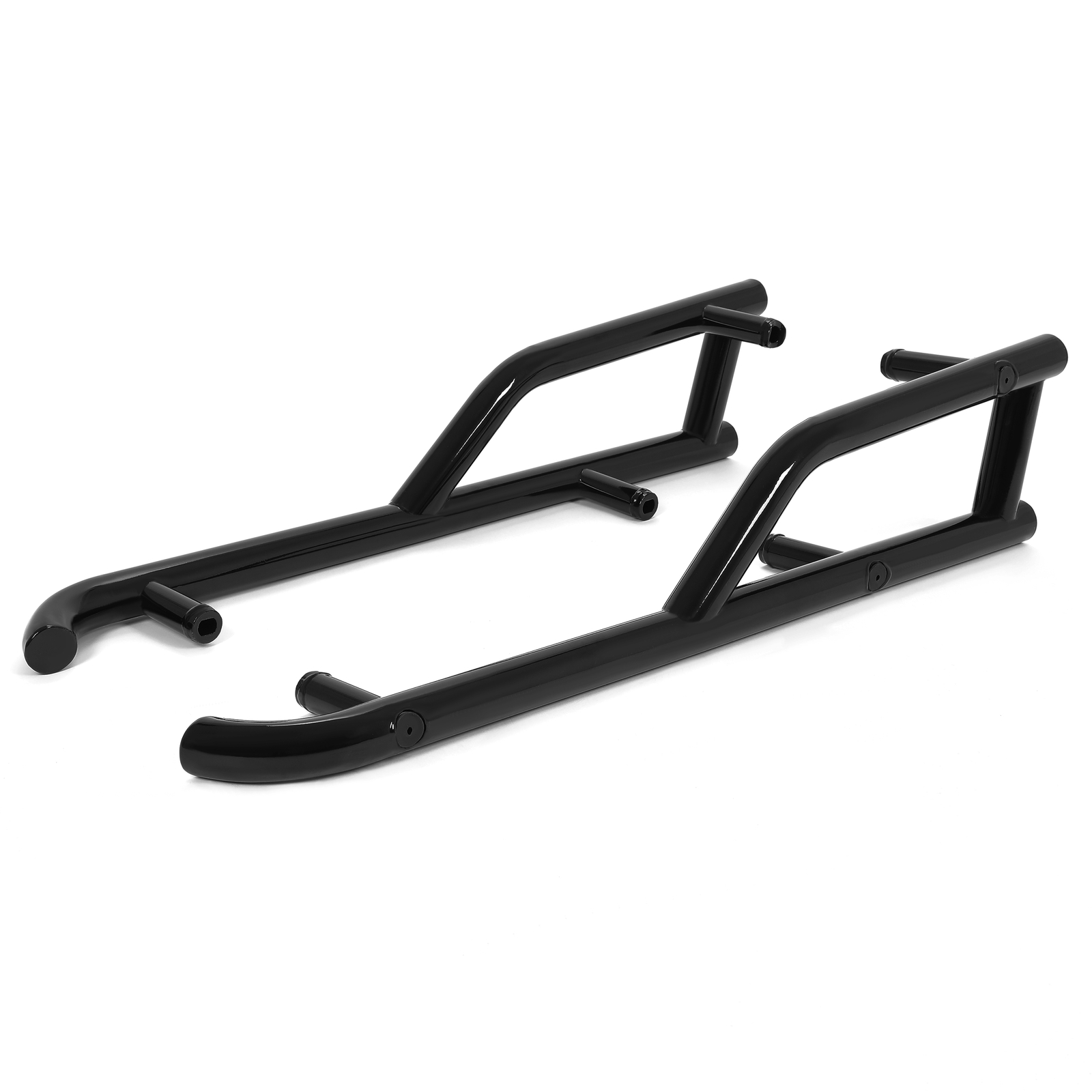For Polaris General 1000 2016-2025 Steel Kick Out Nerf Bar Rock Sliders 2-Seat