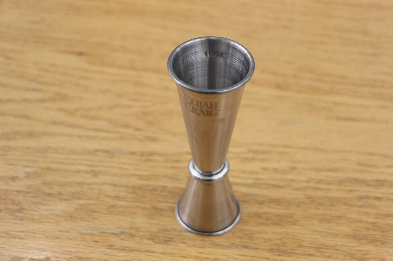 Brand NEW Elijah Craig Steel Double Jigger 2oz  1oz Premium Stainless Steel