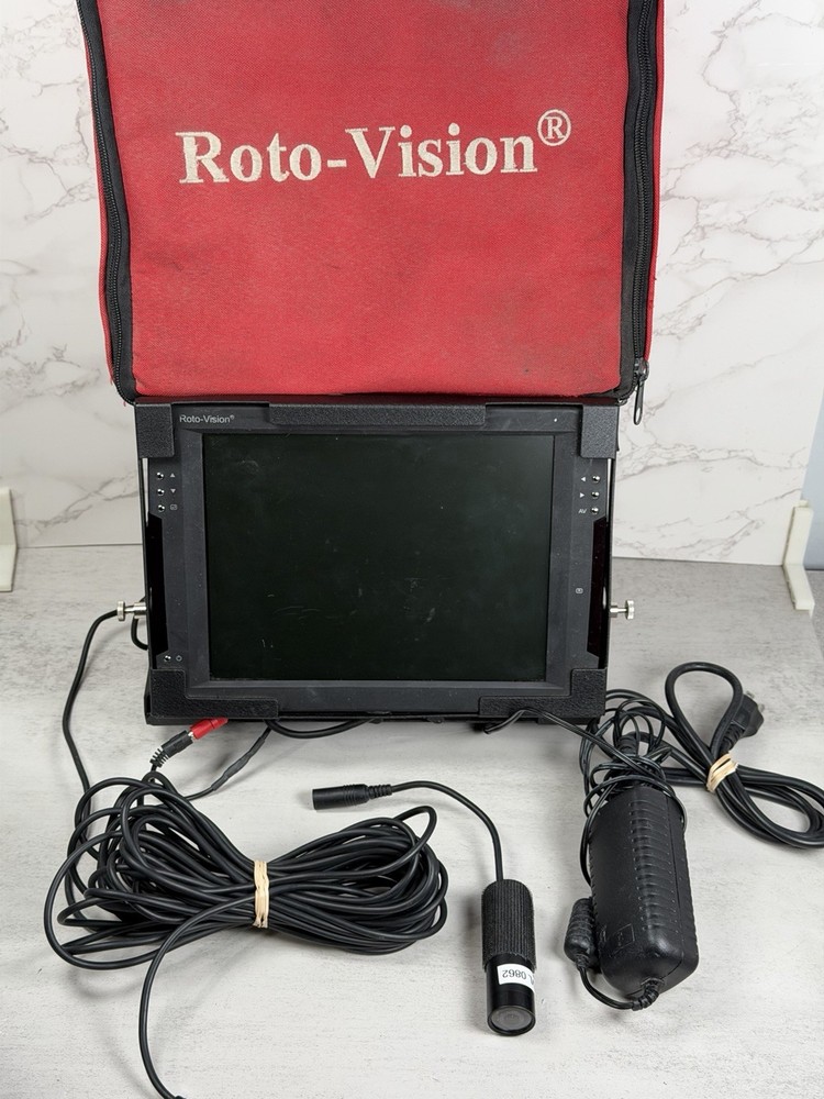 Rotobrush Roto-Vision Inspection Camera Kit **READ**