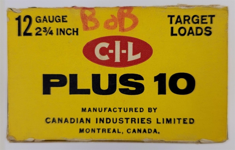 C-I-L Plus 10 Target Loads Empty 12g Box