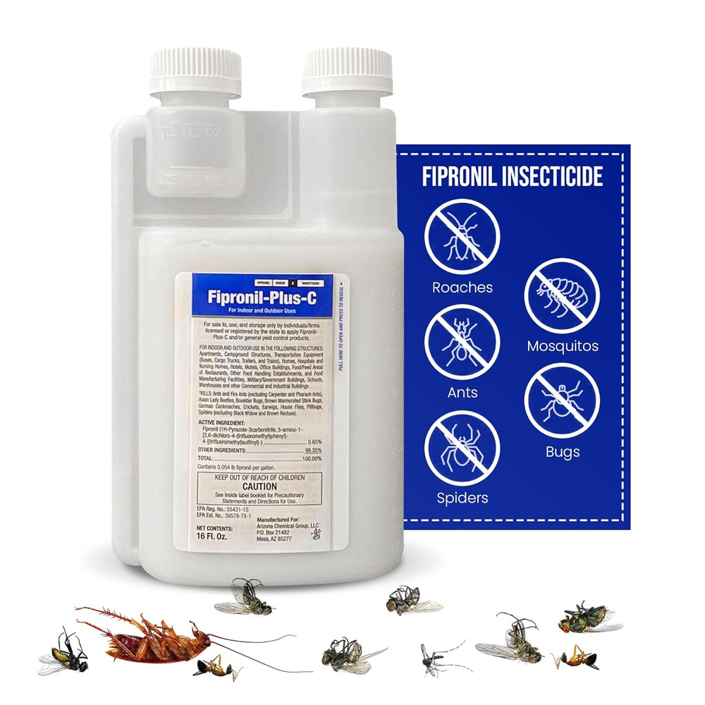 Fipronil plus C Pest Control Concentrate - Roach Killer Indoor Infestation