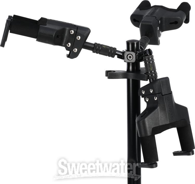 Hercules Stands GS432B PLUS Tri Guitar Stand with Auto Grip System and Foldable