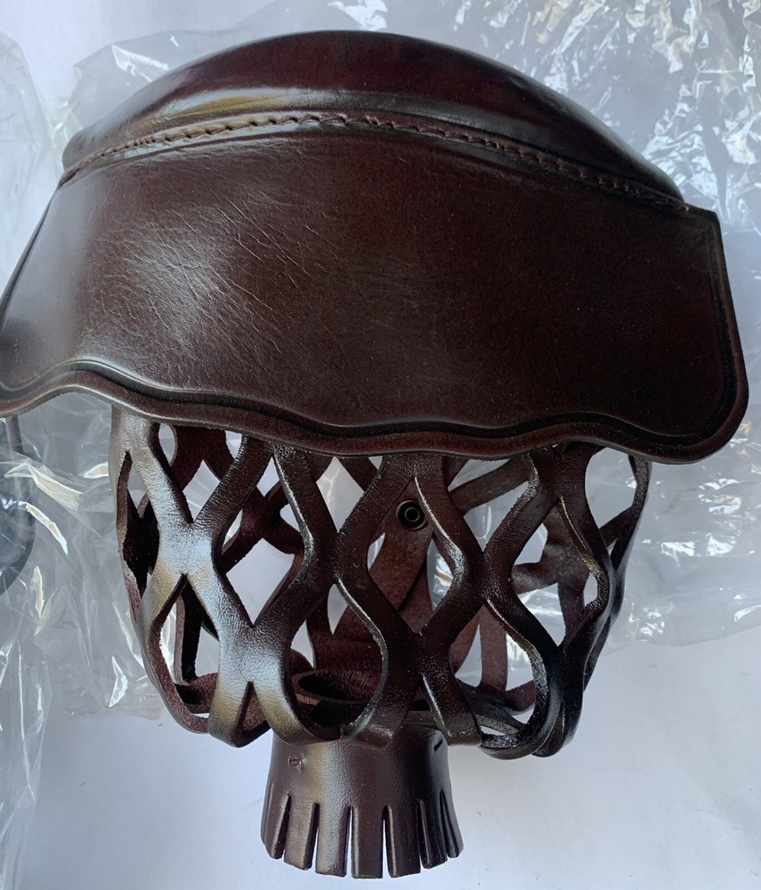 The Level Best Leather Professional Grade Pool Table Pockets, Cordovan Shield