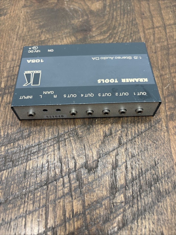 Kramer 105A 1x5 Stereo Distribution Amplifier