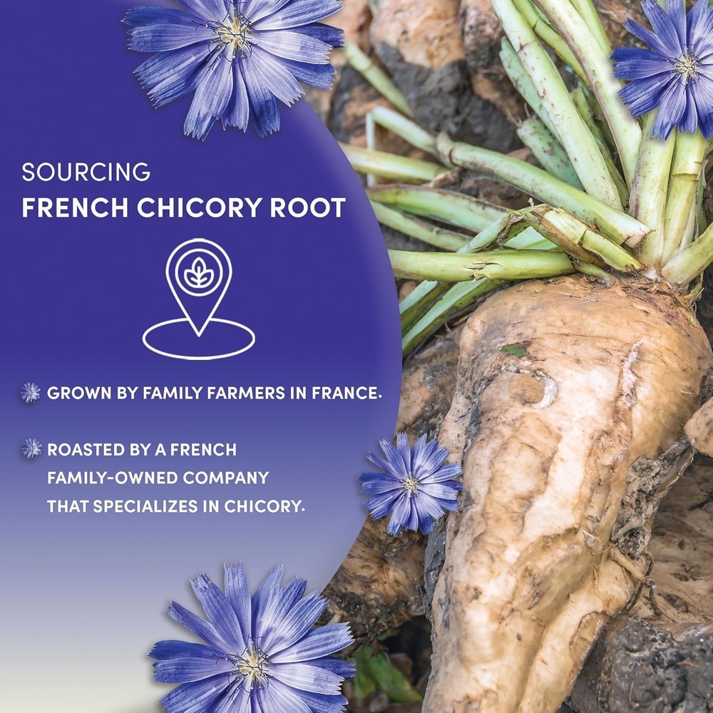 Chicory Root Roasted Granules, 1 Pound, Chicory Coffee
