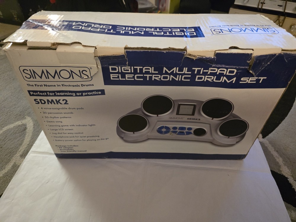 Digital Drum Simmons SDMK2 In Box Tested Working