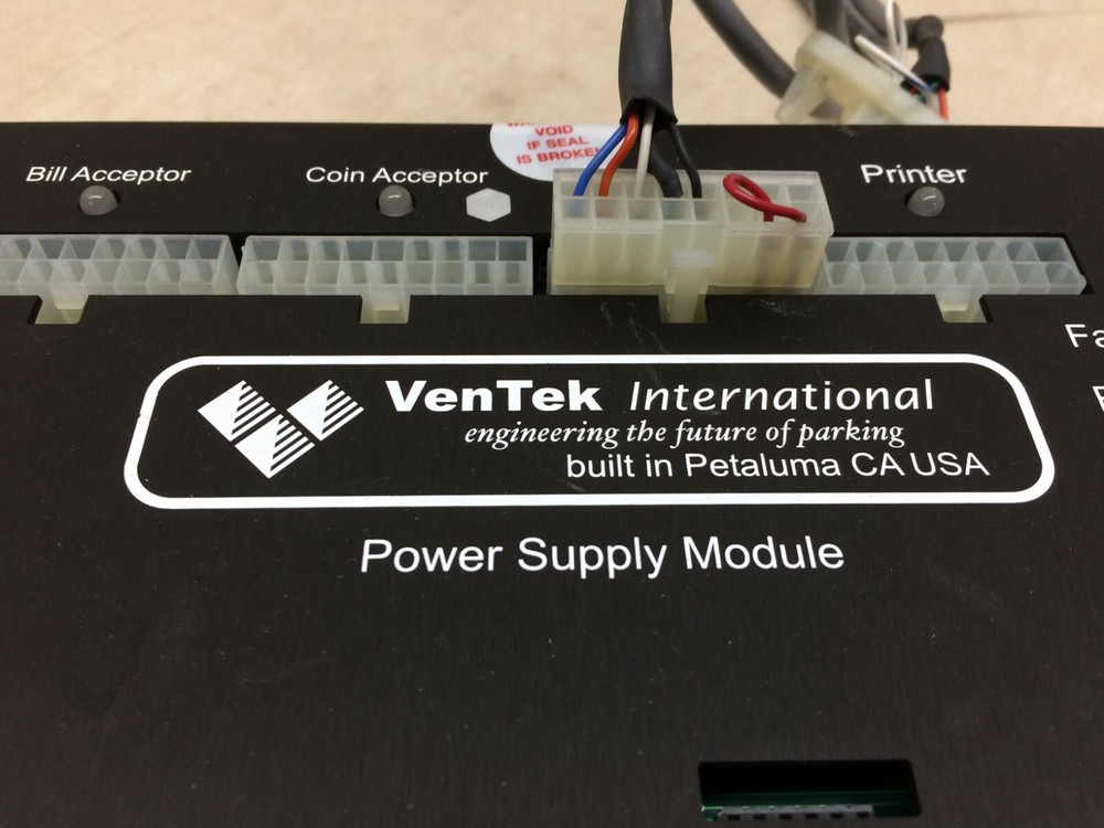 Ventek Power Supply Module From Automated Fee Machine 00-6517 Model 6 Wire