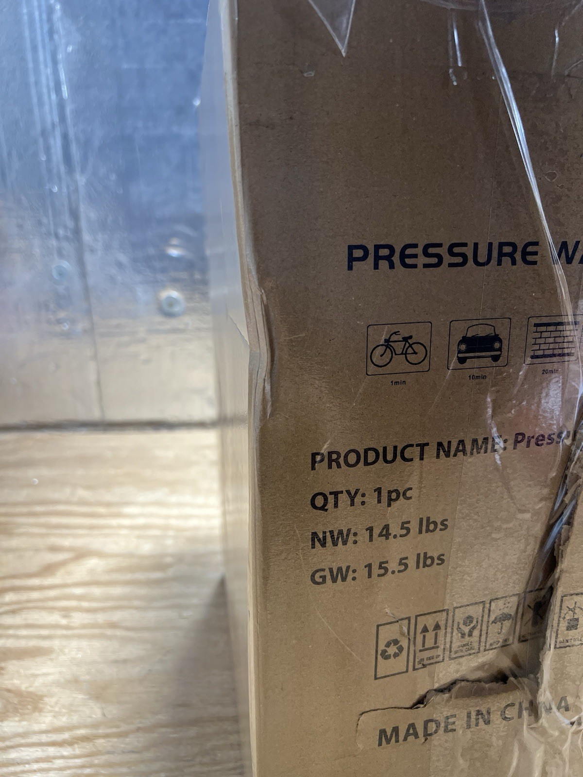 Electric Pressure Washer 4800PSI-Max 3.0GPM Pressure Washer with 4 Nozzles