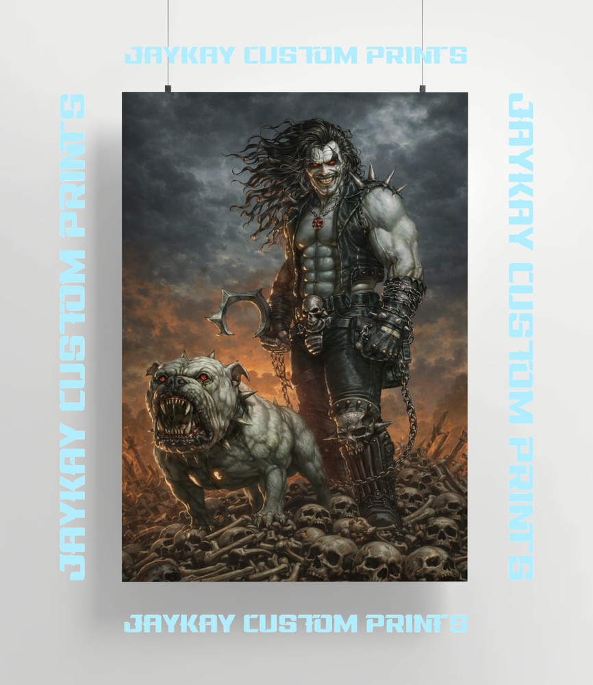 Lobo DC Comics Poster Print - No Frame